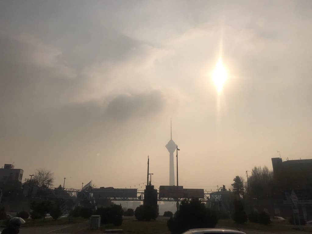 Zagađenje zraka u Iranu