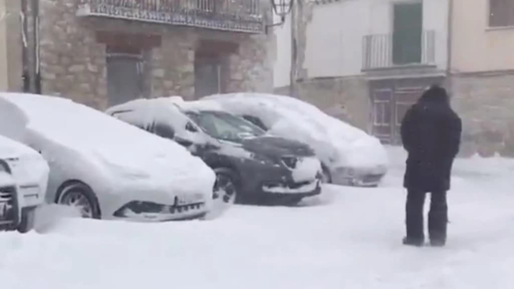 Španija snijeg 