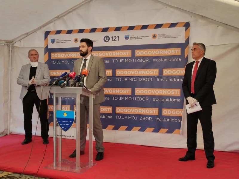 U zadnja 24 sata u HNK dvije osobe zaražene koronavirusom