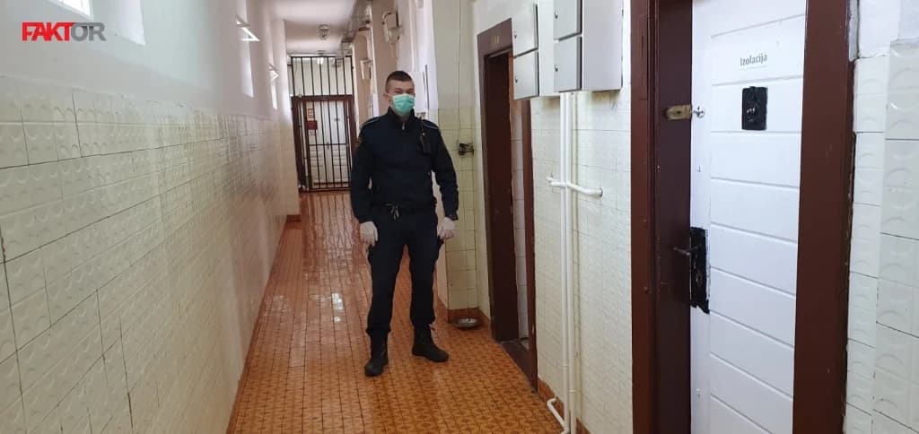 Kako se od virusa brane u zatvoru: Napravili sobe za izolaciju, temperaturu mjere triput na dan