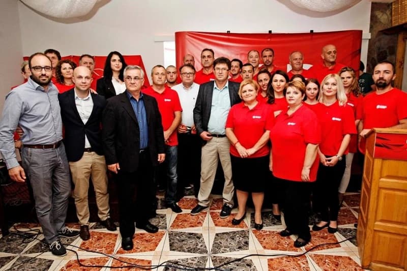 Čelnici SDP-a sa Općinskim odborom SDP Sanski Most