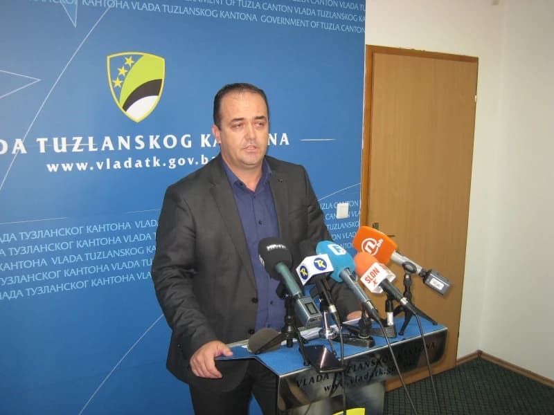 Komandant Kantonalnog štaba CZ TK Mustafa Šakić
