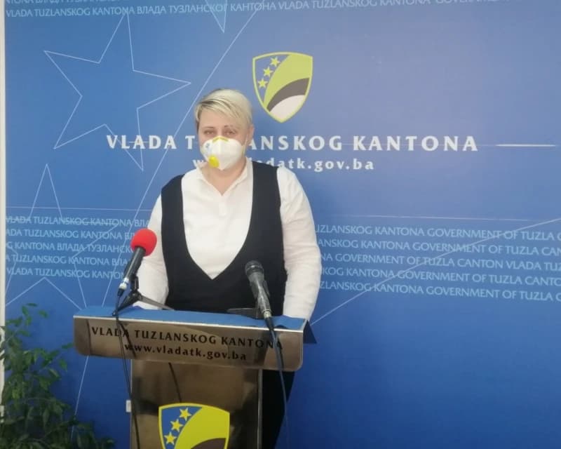 Ministrica zdravstva Tk Dajana Čolić