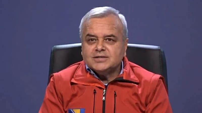 Generalni sekretar Crvenog krsta/križa FBiH Namik Hodžić