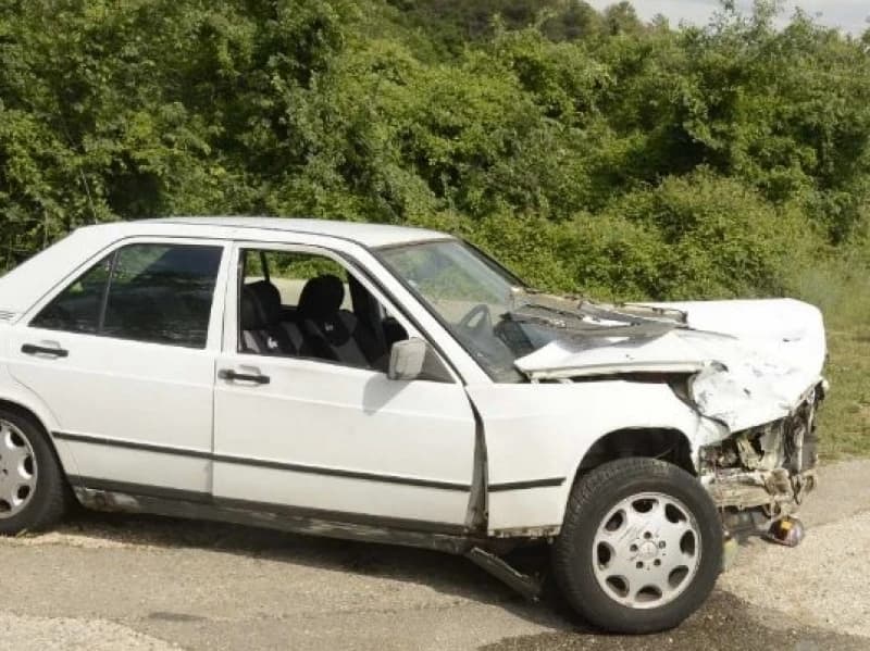 "Mercedes" nakon nesreće