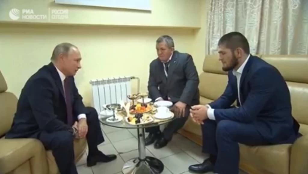 Putin i Nurmagomedov