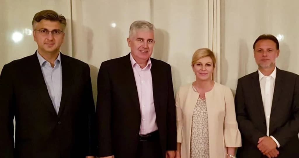 Čović sa državnim vrhom Hrvatske opet o izmjenama Izbornog zakona