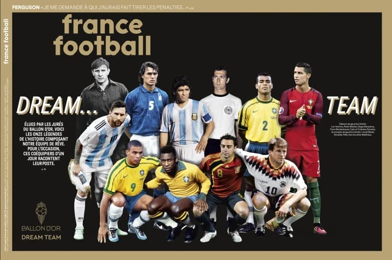 France Football izabrao idealni tim svih vremena