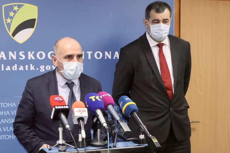 Tulumović i Vujović na press konerenciji