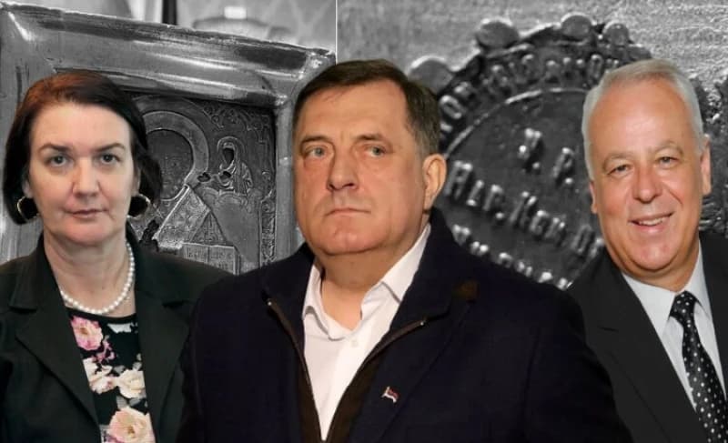 Gordana Tadić, Milorad Dodik i Željko Samardžija